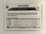 #95 Chad Pinder Oakland Athletics 2022 Topps Series One Baseball Card
