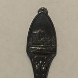 Old Farm Building collectable Souvenir Spoon PL