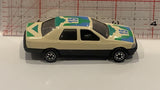White #15 Racer Unbranded Toy Diecast Car