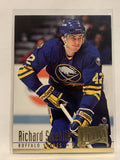 #28 Richard Smehlik Buffalo Sabres 1994-95 Fleer Ultra Hockey Card