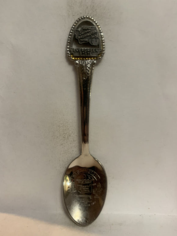 Washington Evergreen State Souvenir Spoon