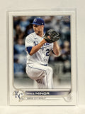 #155 Mike Minor  Kansas City Royals 2022 Topps Series One Baseball Card