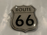 Route 66 Sign Lapel Hat Pin DC