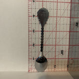 September Aster Flower collectable Souvenir Spoon PL