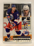 #243 Dave Manson Winnipeg Jets 1994-95 Fleer Ultra Hockey Card