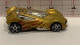 Yellow Sinistra Hot Wheels Toy Diecast Car