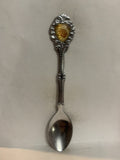 Mother Rose Flower Souvenir Spoon