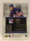 #64 Martin Straka New York Rangers 2005-06 Upper Deck Rookie Update Hockey Card