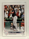 #150 Juan Soto Washington Nationals 2022 Topps Series One Baseball Card