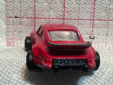 Red Porsche Turbo #209 1/57 Majorette Diecast Car