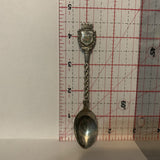 Wild Rose Alberta Flower Canada collectable Souvenir Spoon PL