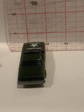 Green Military Police Chevrolet Impala Majorette Toy Diecast Car