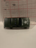 Green Military Police Chevrolet Impala Majorette Toy Diecast Car
