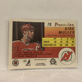 #78 Kirk Muller New Jersey devils   1991-92 O-Pee-Chee Hockey Card A2R