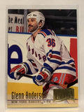 #135 Glenn Anderson New York Rangers 1994-95 Fleer Ultra Hockey Card
