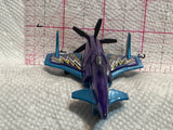 Purple Poison Arrow Plane Hot Wheels Diecast Car