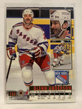 #135 Glenn Anderson New York Rangers 1994-95 Fleer Ultra Hockey Card