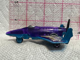 Purple Poison Arrow Plane Hot Wheels Diecast Car