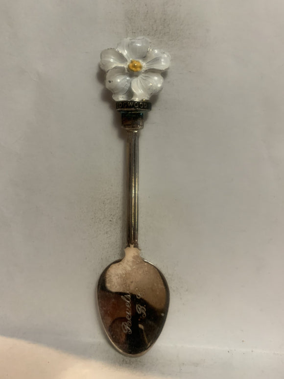 Revelstoke BC Dogwood Souvenir Spoon
