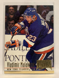 #130 Vladimir Malakhov New York Islanders 1994-95 Fleer Ultra Hockey Card