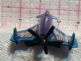 Purple Poison Arrow Plane Hot Wheels Diecast Car