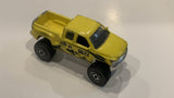 Yellow Lifted 1999 Chevrolet Silverado 4X4 Matchbox Toy Diecast Car
