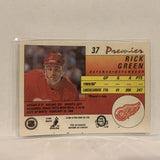 #37 Rick Green Detroit Red Wings   1991-92 O-Pee-Chee Hockey Card A2R