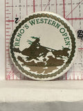 Reno's Western Open Owners Exhibitors Button Pinback