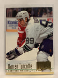 #91 Darren Turcotte Hartford Whalers 1994-95 Fleer Ultra Hockey Card
