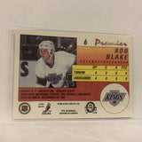 #6 Rob Blake Los Angeles Kings   1991-92 O-Pee-Chee Hockey Card A2R