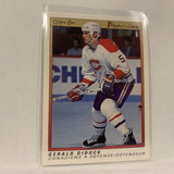 #22 Gerald Diduck Montreal Canadiens   1991-92 O-Pee-Chee Hockey Card A2R