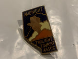 Midnight Twilight Tourist Assocaition Lapel Hat Pin DD