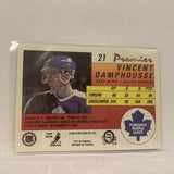 #21 Vincent Damphousse Toronto Maple Leafs   1991-92 O-Pee-Chee Hockey Card A2R