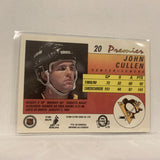 #20 John Cullen Pittsburgh Penguins   1991-92 O-Pee-Chee Hockey Card A2R