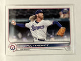#293 Mike Foltynewicz Texas Rangers 2022 Topps Series One Baseball Card