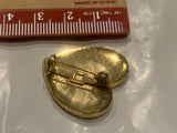 Shooting Heart on a Heart Lapel Hat Pin DD