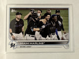 #326 LoanDepot Park Miami Marlins 2022 Topps Series One Baseball Card