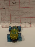 Clear Yellow Racer CFL02 2011 Hot Wheels Toy Diecast Car