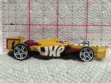 Yellow Winning Formula CFG97 2014 Hot Wheels Diecast Car