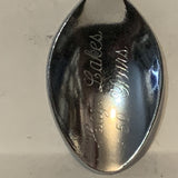 Hay Lakes 50 Years Alberta Wild Rose collectable Souvenir Spoon PM