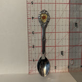 Hay Lakes 50 Years Alberta Wild Rose collectable Souvenir Spoon PM