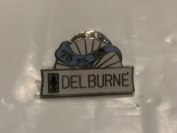 Delburne 75 Years 1988 Alberta Lapel Hat Pin DD