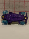 Clear Yellow Racer CFL02 2011 Hot Wheels Toy Diecast Car