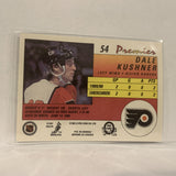 #54 Dale Kushner Philadelphia Flyers   1991-92 O-Pee-Chee Hockey Card A2S