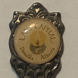 Lamp Capital Donalda Alberta collectable Souvenir Spoon PM
