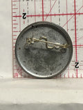 Corcoran Lions Tractor Pull August 1976 Button Pinback