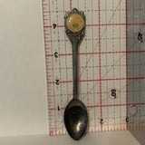 Lamp Capital Donalda Alberta collectable Souvenir Spoon PM