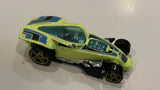 Yellow Brutalistic Hot Wheels Toy Diecast Car