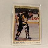 #60 Jamie Leach Pittsburgh Penguins   1991-92 O-Pee-Chee Hockey Card A2S