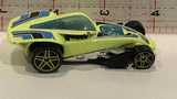 Yellow Brutalistic Hot Wheels Toy Diecast Car